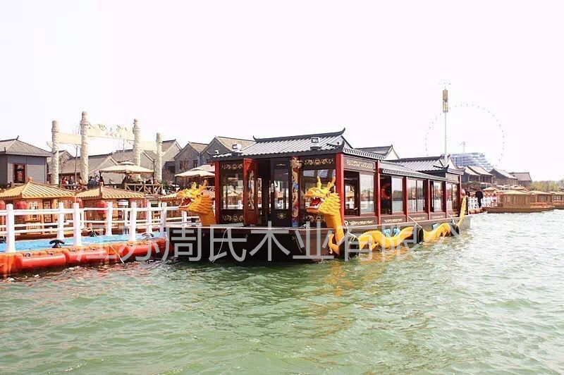 龙堤码头-蛟龙入水，惊艳东昌湖！